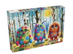 DELFY CASSE-TÊTE 1000 PIÈCES - TRIO MONSTRUEUX (MONSTEROUS TRIO) #DE-25014